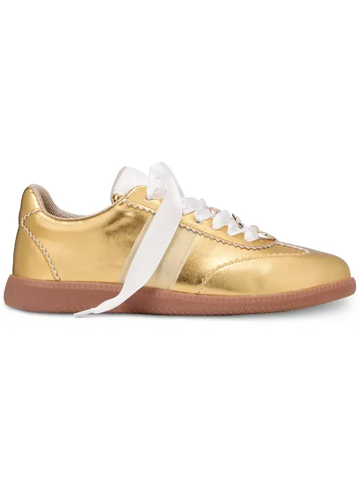Женские кроссовки Lima Charm - расширенная размерная сетка Smash Shoes — изображение 2 из 6, золото