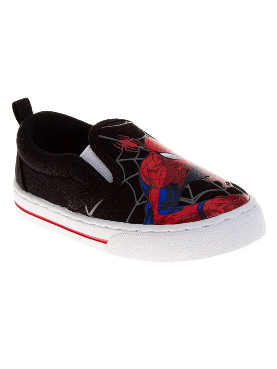 Кеды на скользящей подошве с принтом Spider-Man
