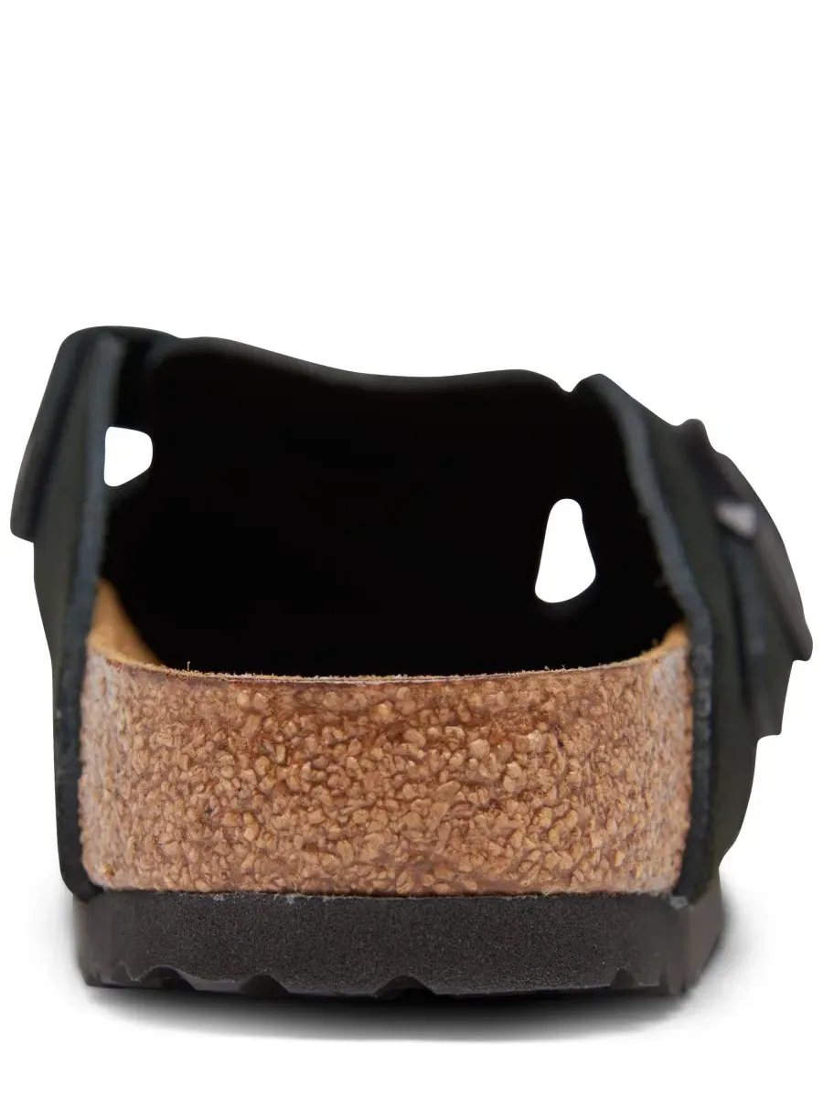 Клоги из замши на мягкой стельке Boston Birkenstock — изображение 3 из 6, черный