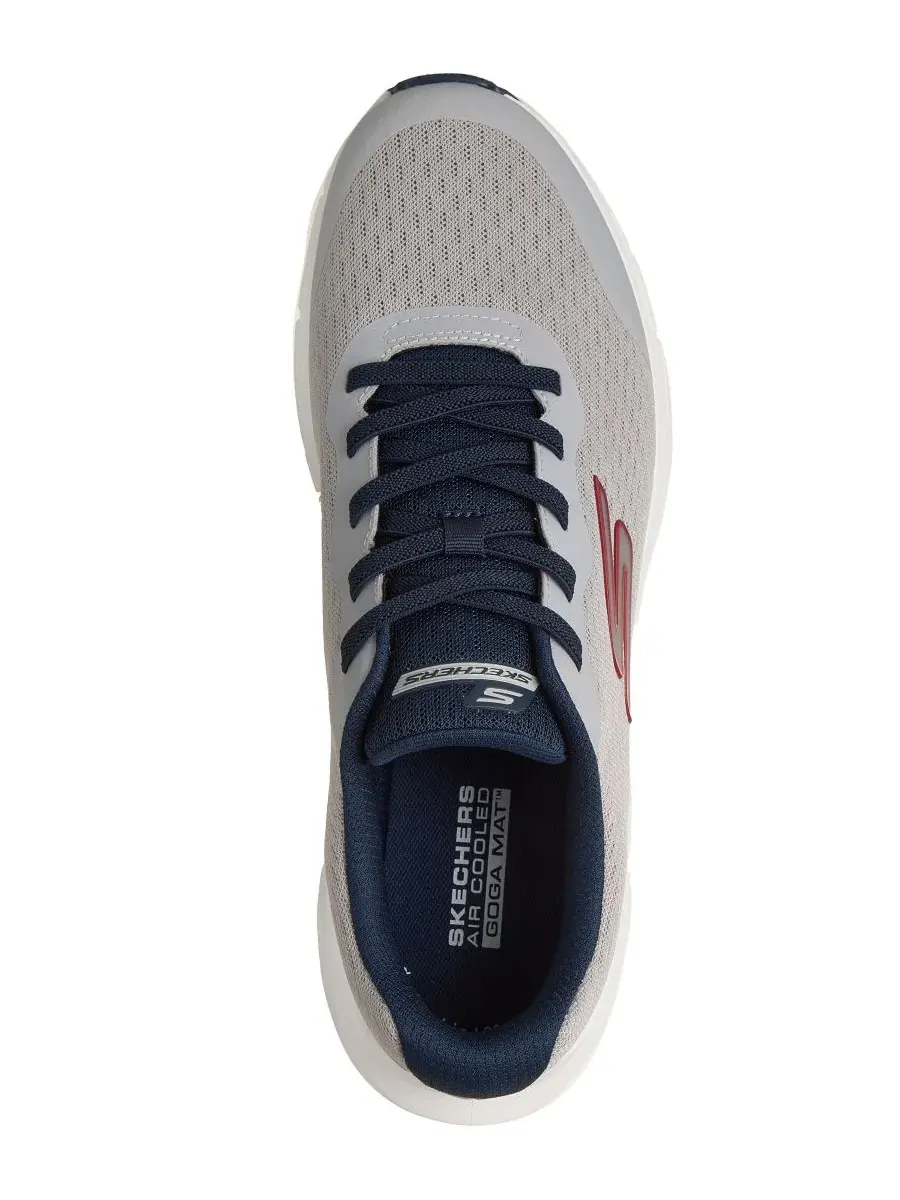 Мужские беговые кроссовки Glide-Step Vortex - Avalin от Finish Line Skechers — изображение 5 из 6, серый темно-синий