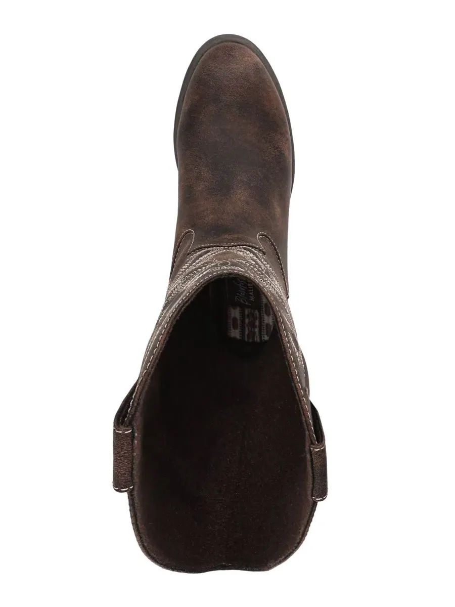 Женские сапоги с западным стилем Stutter Western Boots Blowfish Malibu, Whiskey Faux Leather — изображение 4 из 5