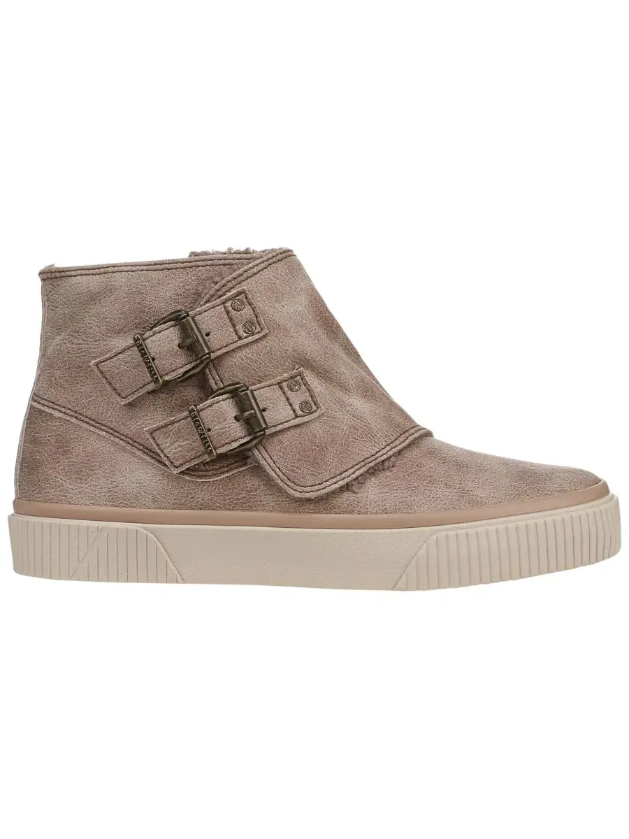 Ботинки-кроссовки женские Antwerp Zip Short Round Toe с меховой подкладкой Blowfish Malibu — изображение 2 из 5