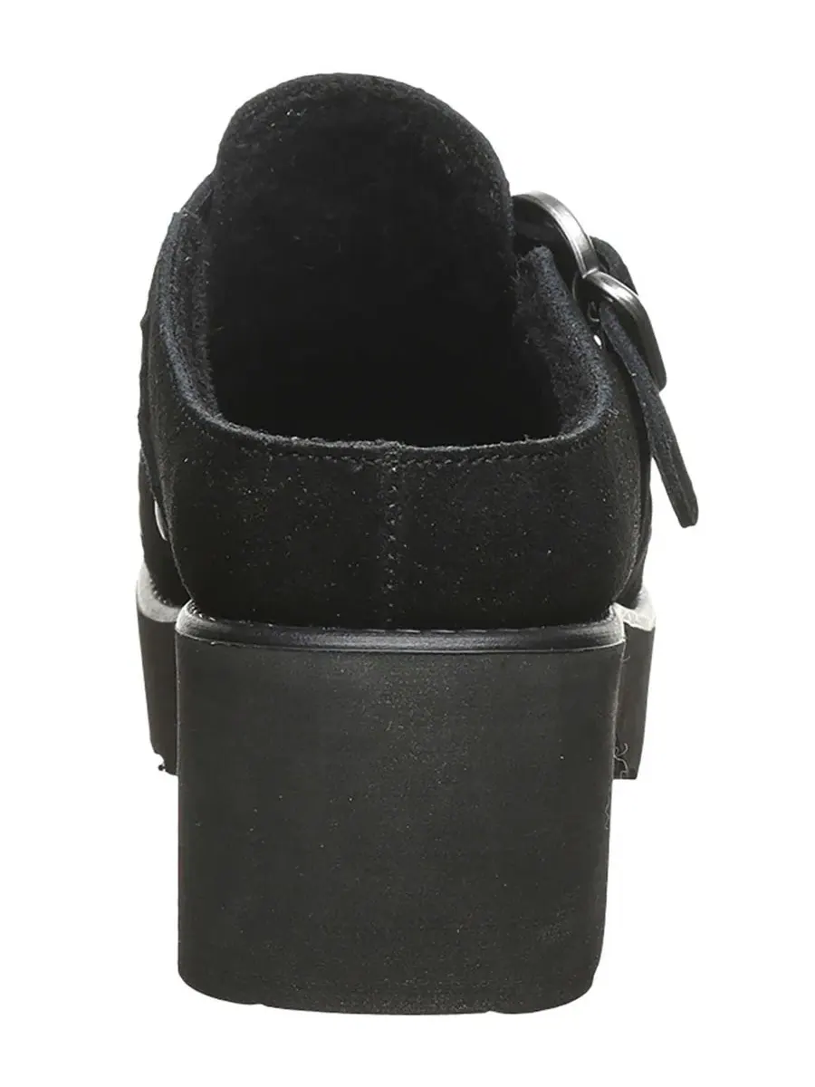 Женские клоги-мюли BEARPAW Falyn Platform Buckle — изображение 3 из 8, черный