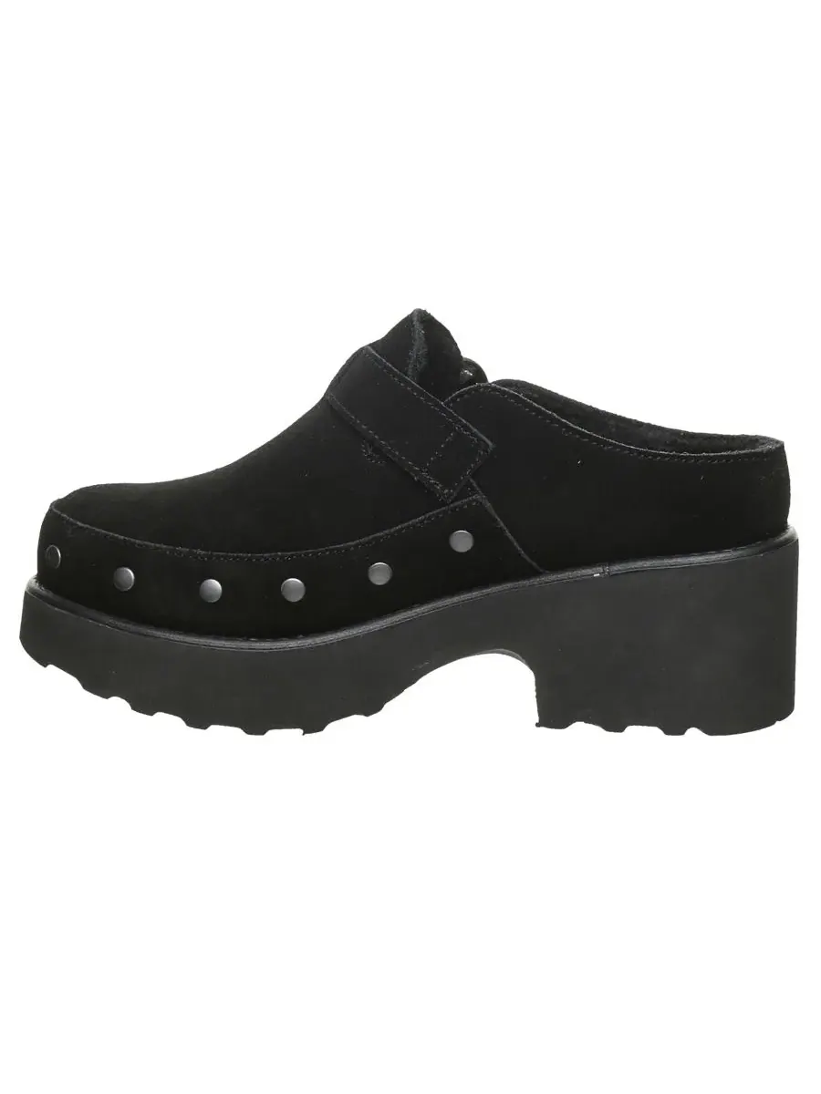 Женские клоги-мюли BEARPAW Falyn Platform Buckle — изображение 8 из 8, черный