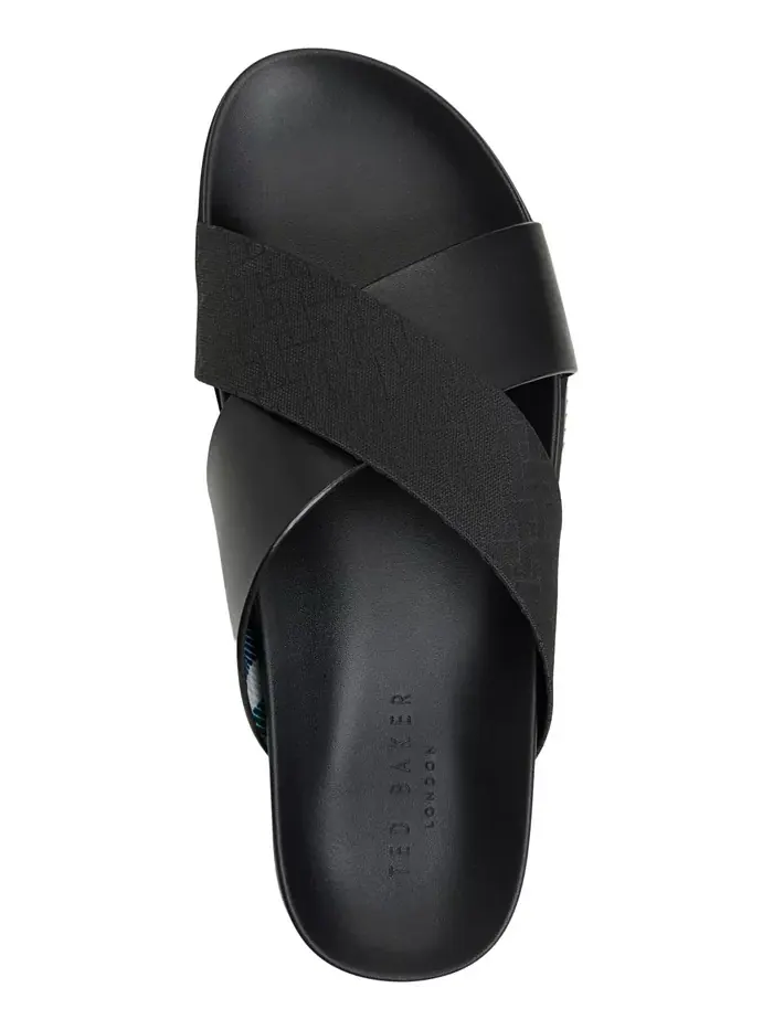 Мужские сандалии Saltburn Slip On Ted Baker — изображение 3 из 5, черный