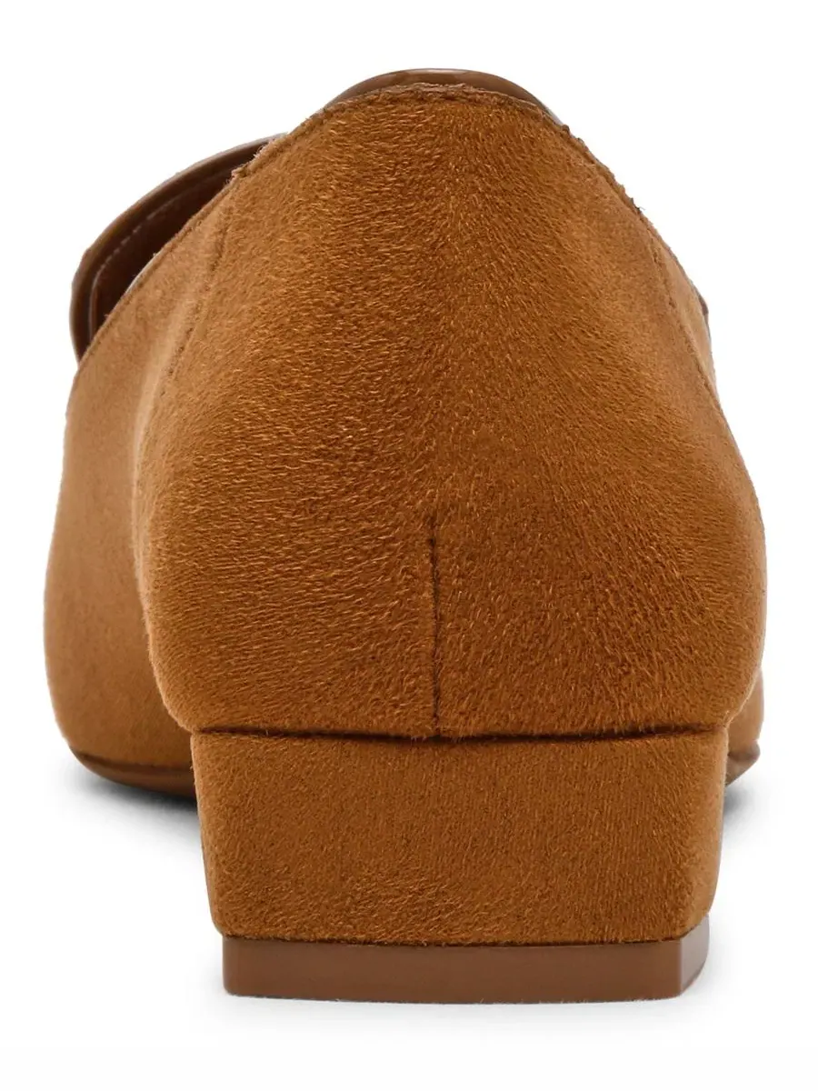 Туфли-лодеры Cavour Slip-On Anne Klein, Walnut Microsuede — изображение 3 из 7
