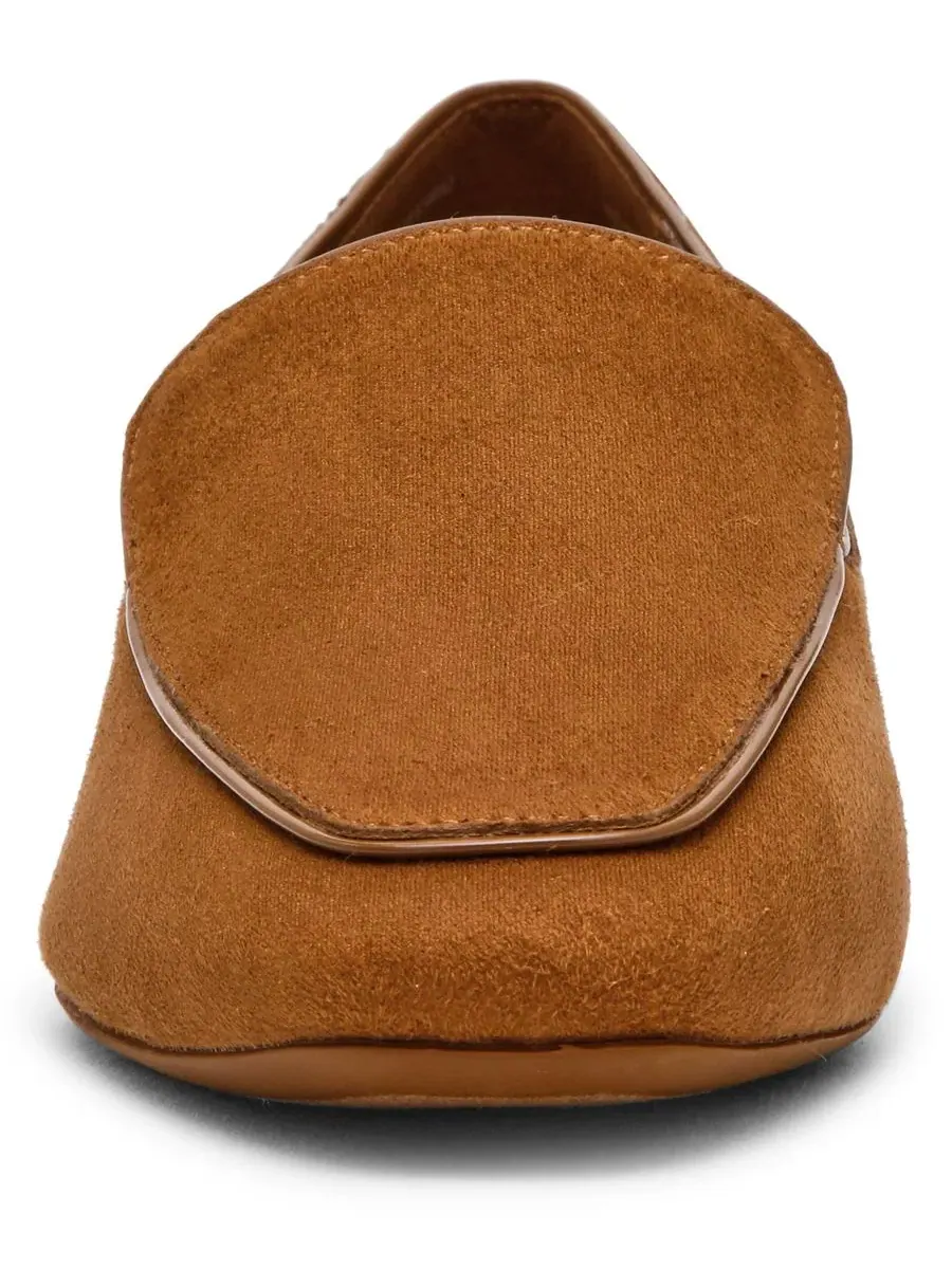 Туфли-лодеры Cavour Slip-On Anne Klein, Walnut Microsuede — изображение 6 из 7