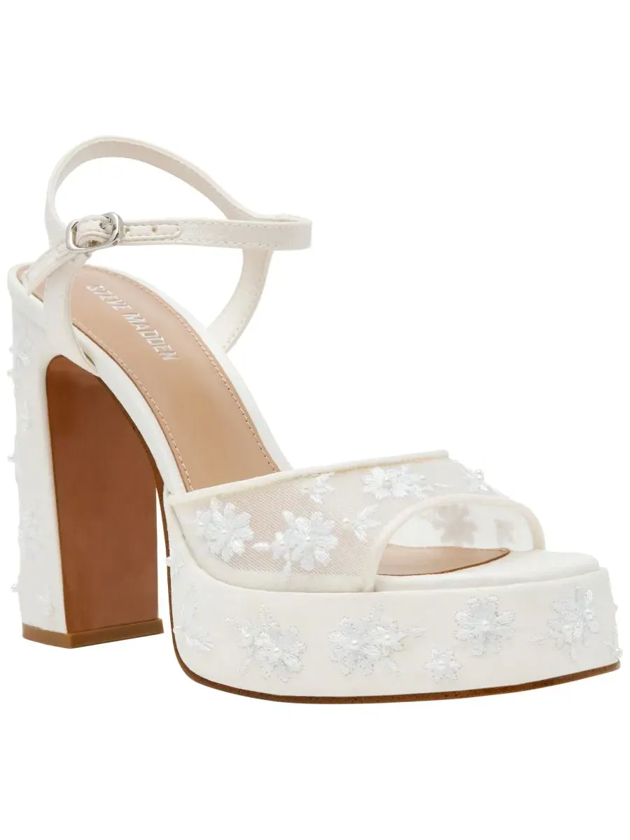 Босоножки на платформе с вышивкой Liandra Steve Madden