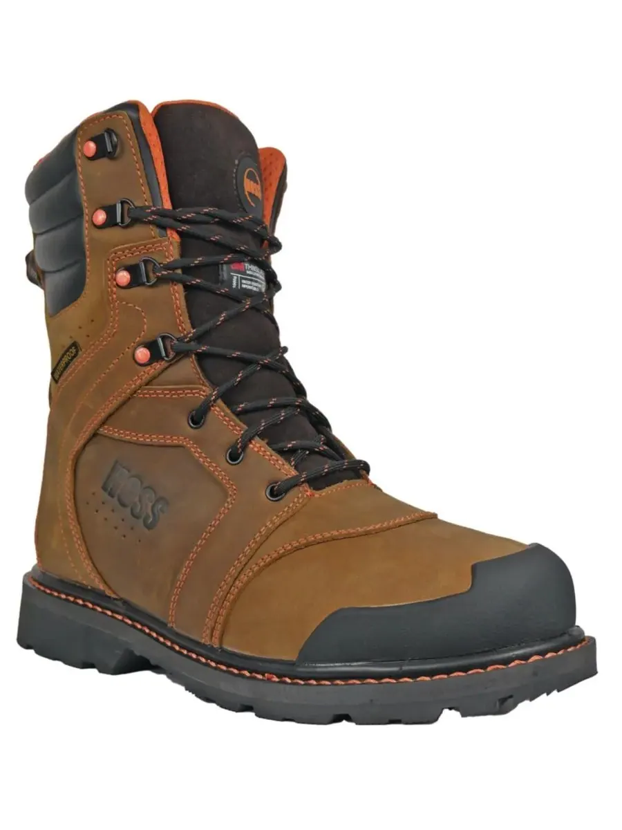 Мужские рабочие ботинки Clash с мягким носком и утеплителем Hoss Boot Company