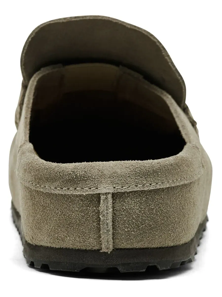 Женские сабо-мокасины Naples Wrapped Birkenstock — изображение 4 из 6, тауп
