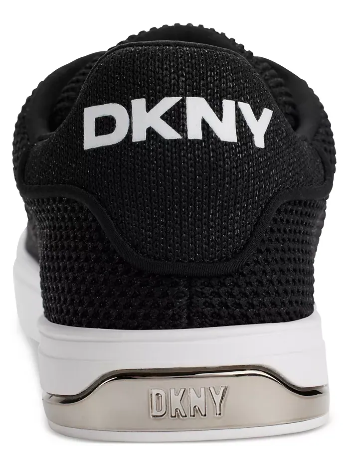 Женские кроссовки Abeni на шнуровке с низким верхом DKNY — изображение 7 из 9, пудровый розовый
