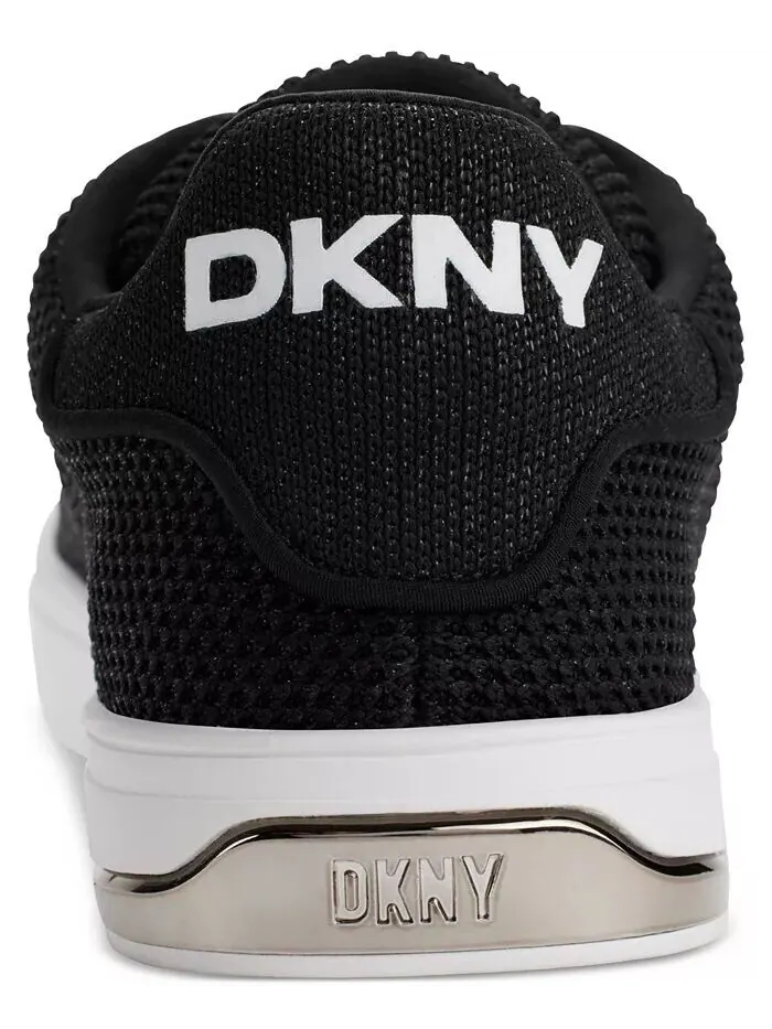 Женские кроссовки Abeni Lace-Up Low-Top DKNY — изображение 7 из 9, серебряный