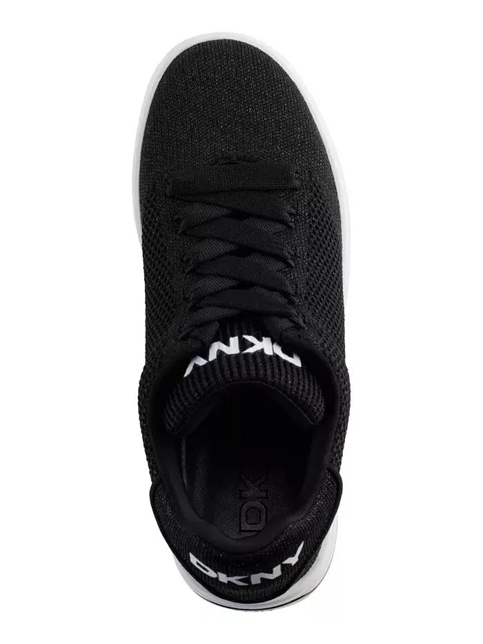 Женские кроссовки Abeni Lace-Up Low-Top DKNY — изображение 8 из 9, серебряный