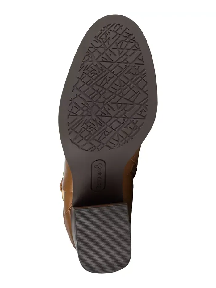 Женские ботинки миди Dorma Block Heel Baretraps — изображение 5 из 5, красный