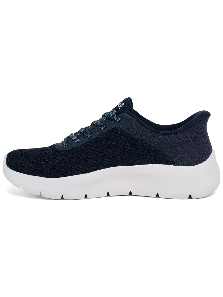 Кроссовки Skechers Slip-ins: GO WALK Flex - Carla Athletic Walking Sneakers — изображение 2 из 6, темно-синий белый
