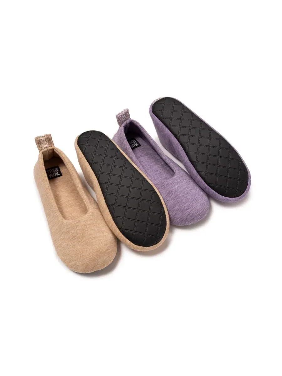 Комплект из 2 пар дорожных тапочек MUK LUKS