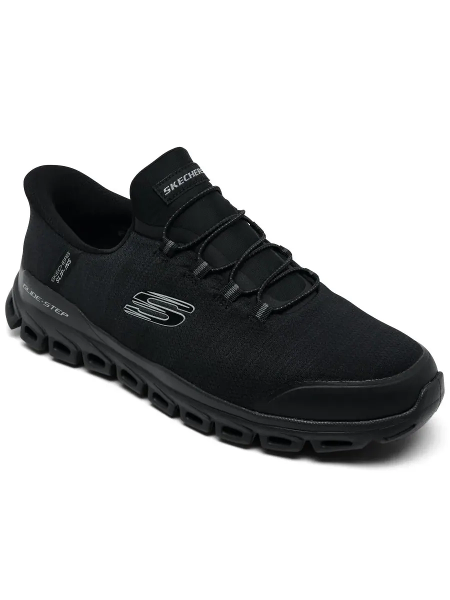 Мужские слипоны: кроссовки для ходьбы Glide-Step Zefyr Wide-Width от Finish Line Skechers