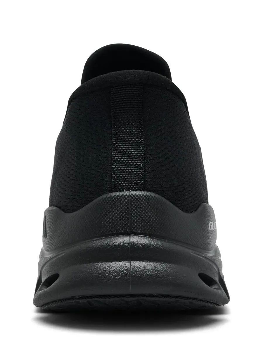 Мужские слипоны: кроссовки для ходьбы Glide-Step Zefyr Wide-Width от Finish Line Skechers — изображение 4 из 6, черный