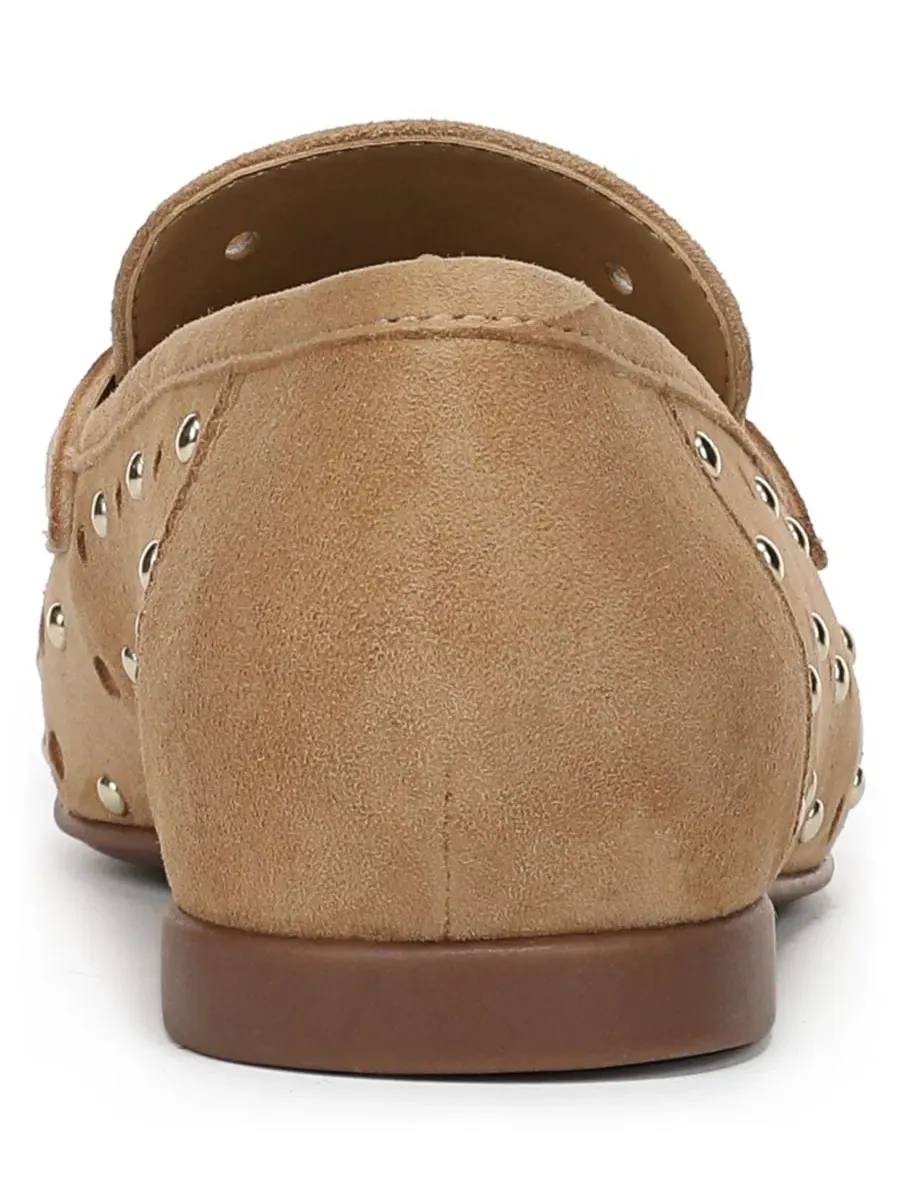 Женские лоферы слипоны Bloom-Stud с блок-каблуком Naturalizer — изображение 3 из 5, бежевый