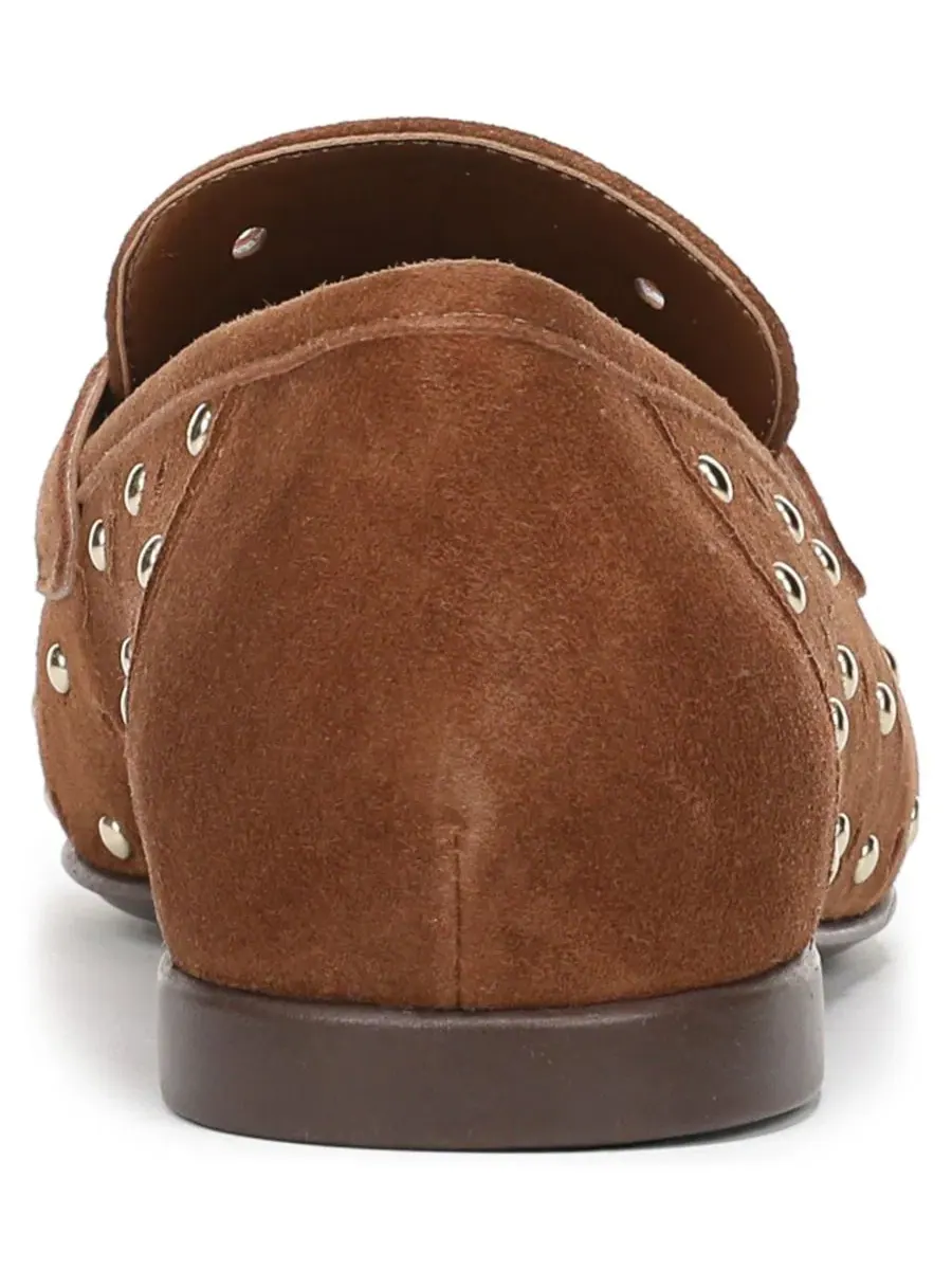 Женские лоферы-слипоны с принтом Bloom-Stud Naturalizer, Chestnut Studded Suede — изображение 3 из 5
