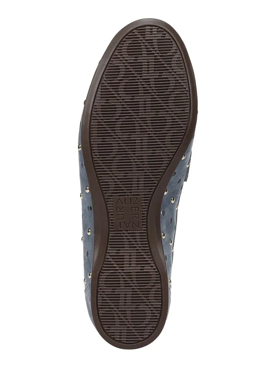 Женские лоферы-слипоны с блок-каблуком Bloom-Stud Naturalizer — изображение 5 из 5, синий