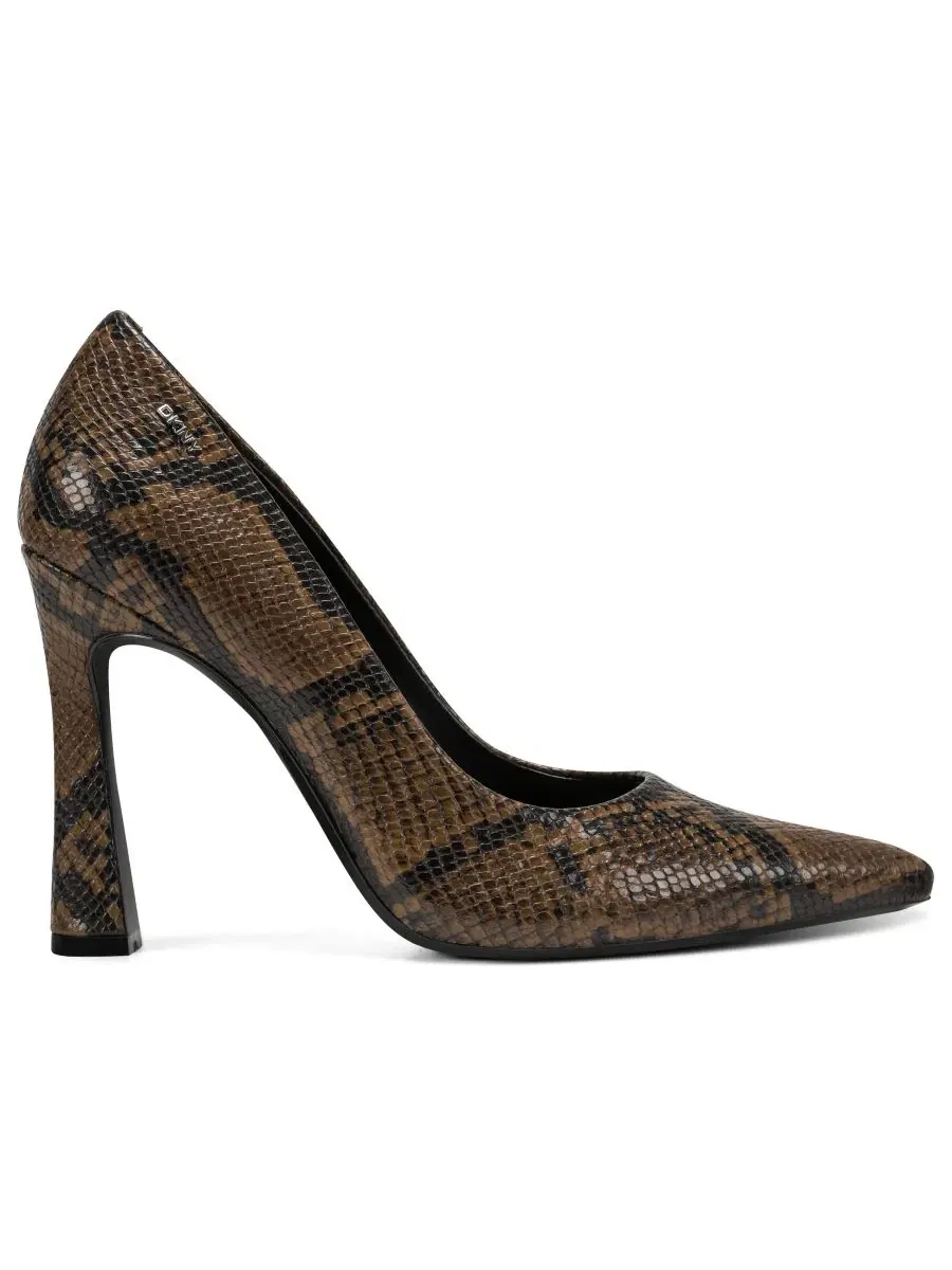 Туфли-лодочки Clarabelle на каблуке DKNY — изображение 2 из 5, ореховый