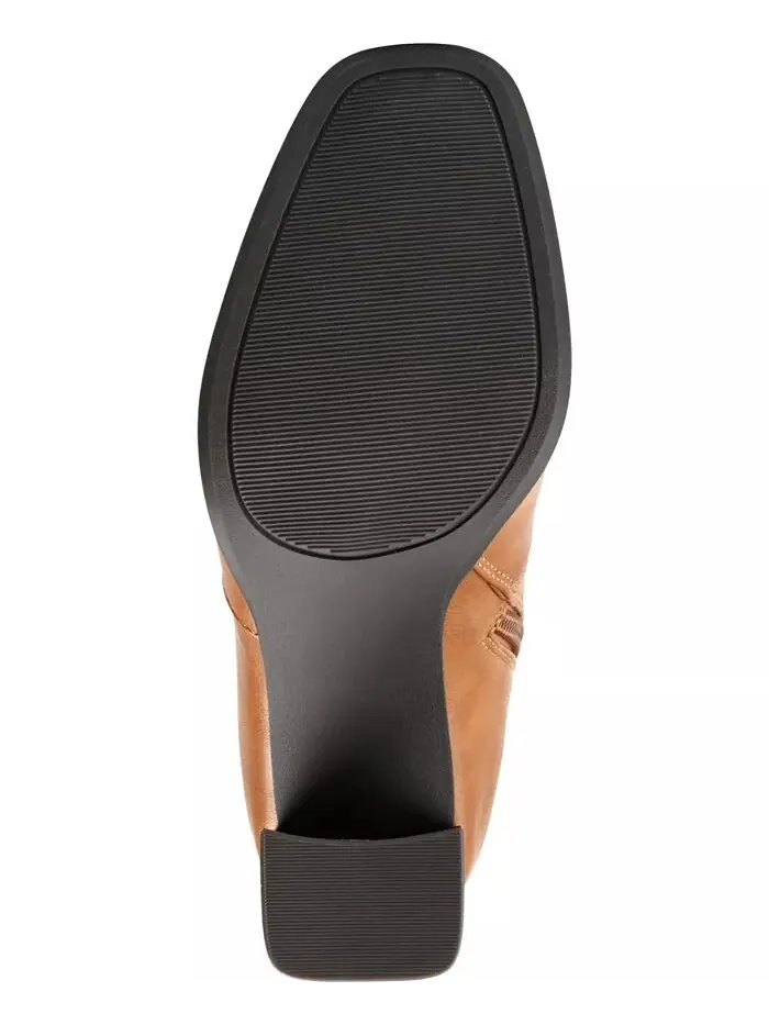 Женские сапоги Karima Extra Wide Calf до колена Journee Collection — изображение 9 из 9, черный