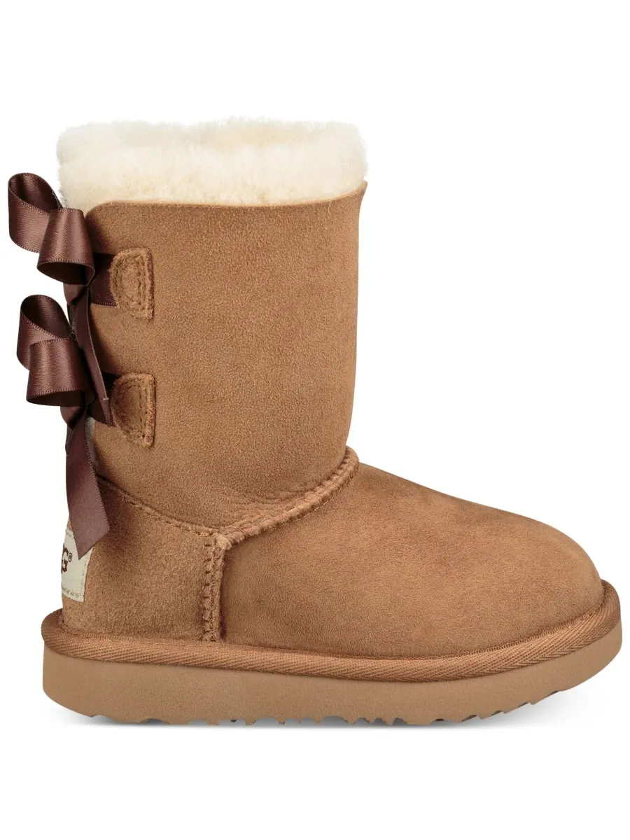 Детские ботинки Bailey Bow II для малышей UGG — изображение 2 из 5, орех