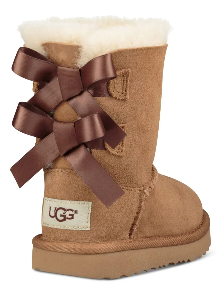 Детские ботинки Bailey Bow II для малышей UGG — изображение 3 из 5, орех