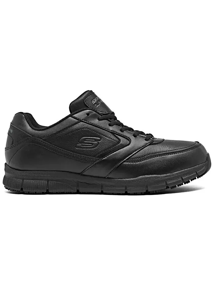 Мужские рабочие кроссовки свободного кроя Nampa Slip Resistant Work Casual от Finish Line Skechers — изображение 2 из 6
