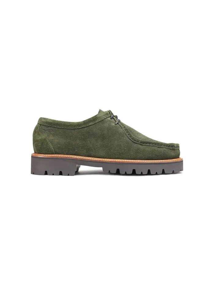 Мужские лоферы GHBASS Wallace Moc, сшитые вручную GH Bass — изображение 2 из 8, зеленый