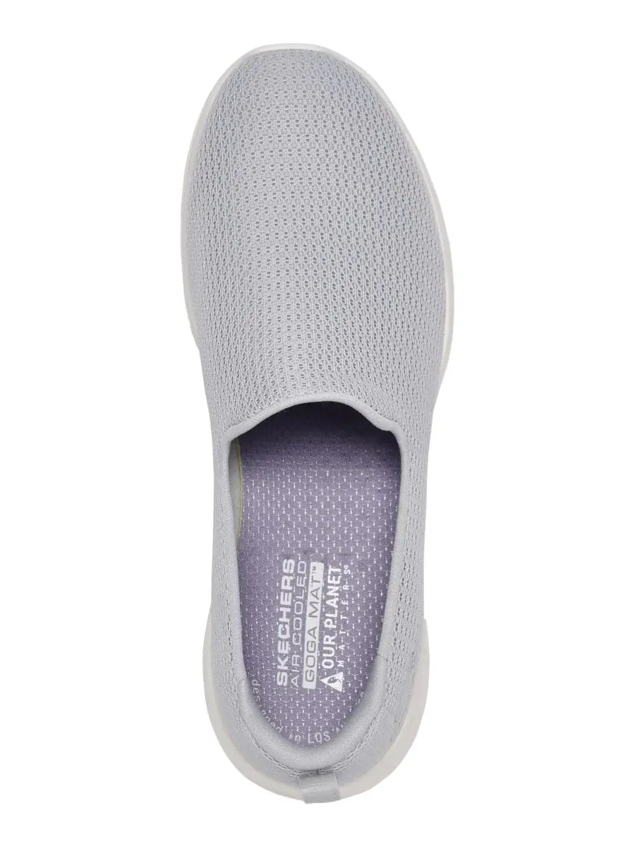 Кроссовки для ходьбы GOWalk Joy - Aura Slip-On Skechers — изображение 5 из 6, светлый серый