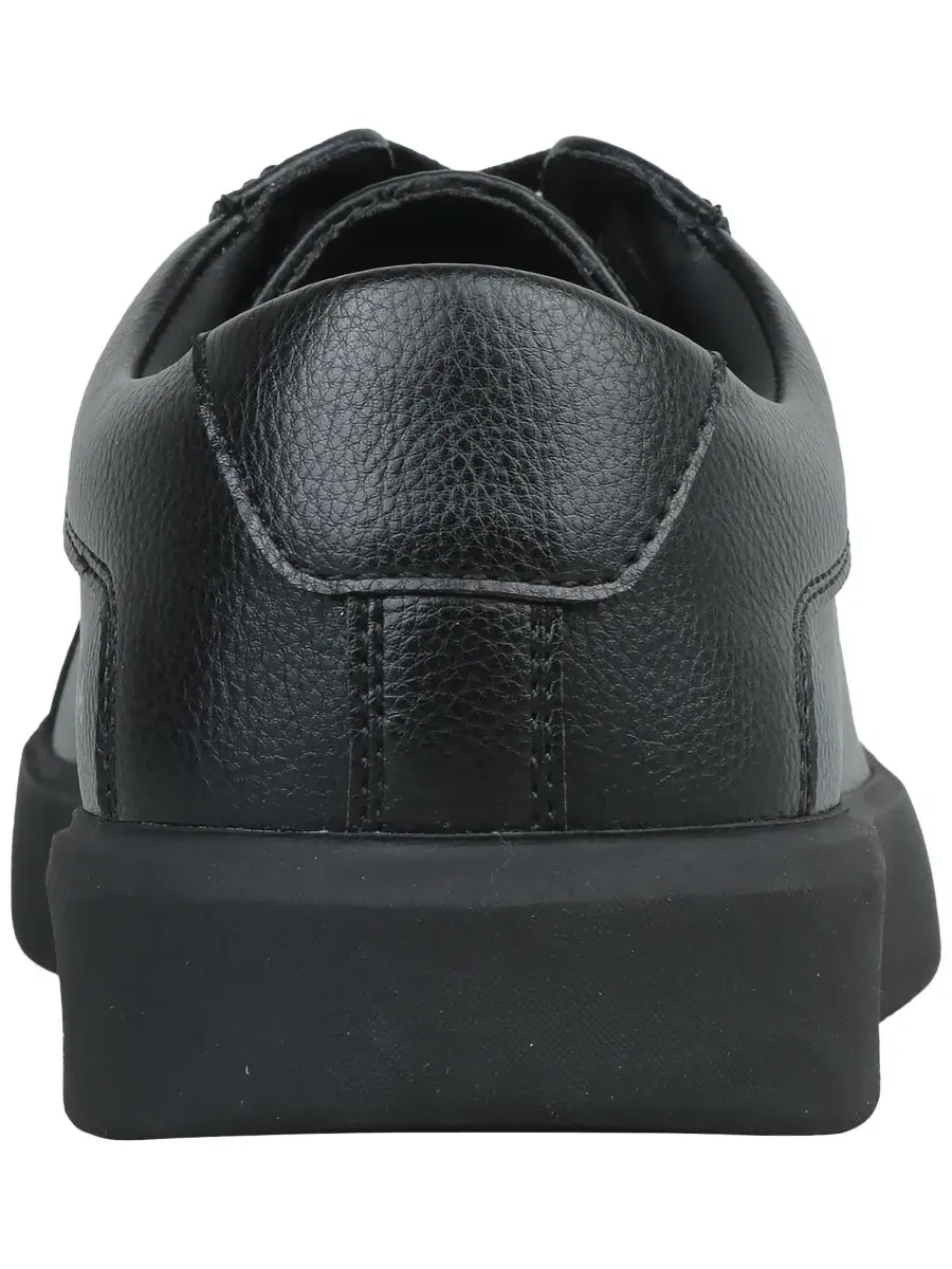 Кроссовки на шнуровке с поддержкой свода стопы, модель Hopper Arch Support Round-Toe Lace-Up — изображение 3 из 5, черный