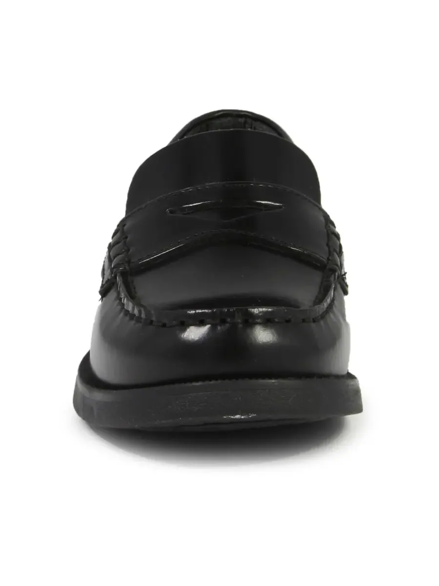 Детские лоферы для игры в крокет "Маленький мальчик" (Penny Loafer JR. Shoes) Florsheim — изображение 2 из 7, черный