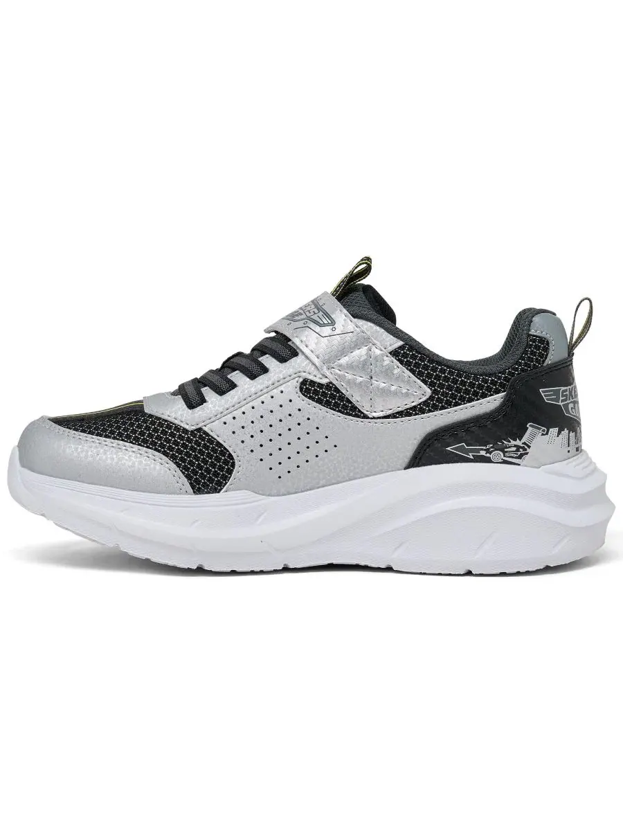 Кроссовки детские с отделением для игрушек Garage Lifestyle Skechers — изображение 4 из 8, серебристый черный