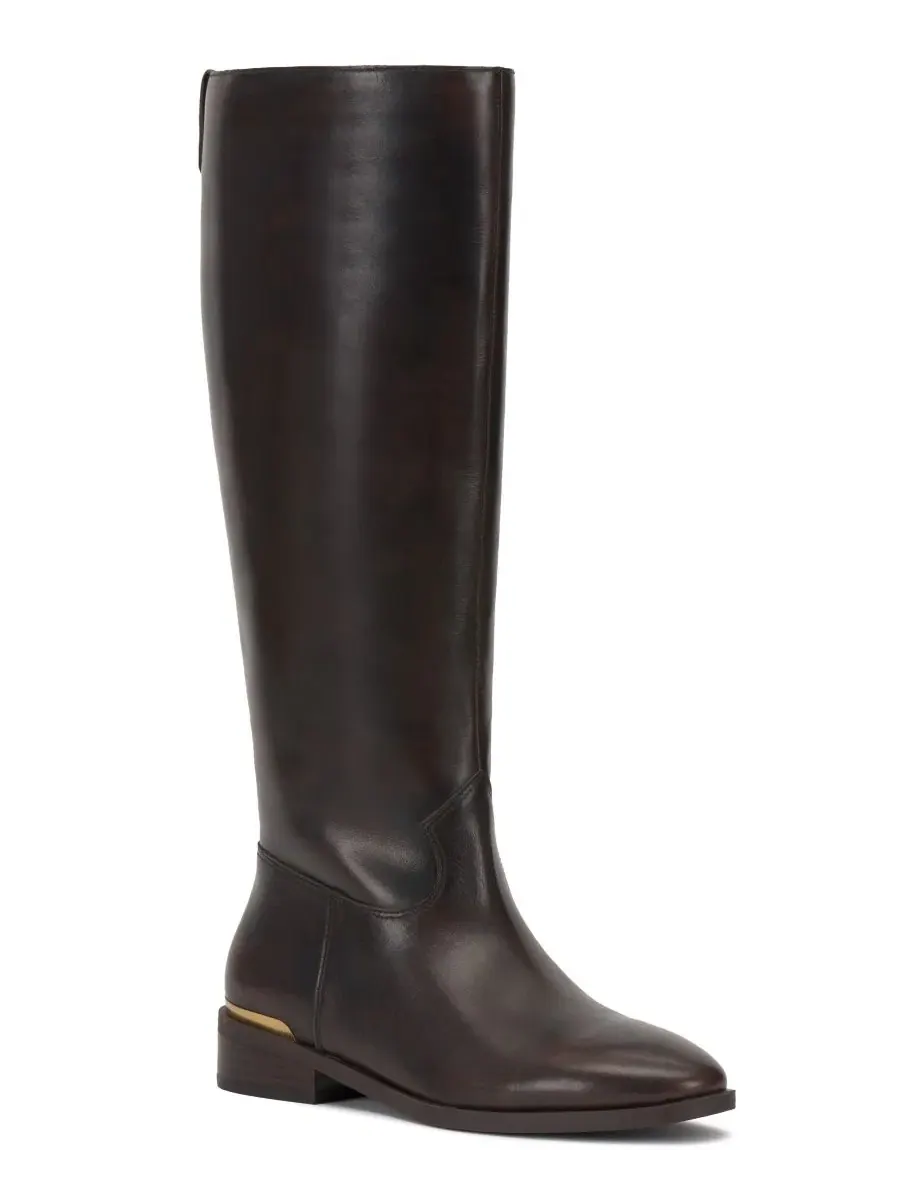 Ботинки-жокеи Bercla с полной молнией Vince Camuto, Aged Bourbon Leather — изображение 1 из 6