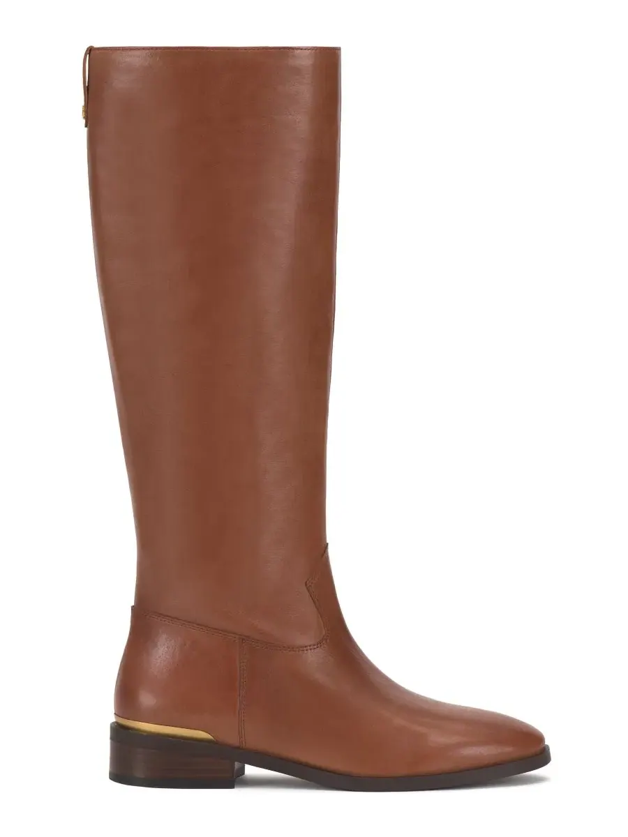 Женские сапоги для верховой езды Bercla Vince Camuto, Brandy Leather — изображение 2 из 6