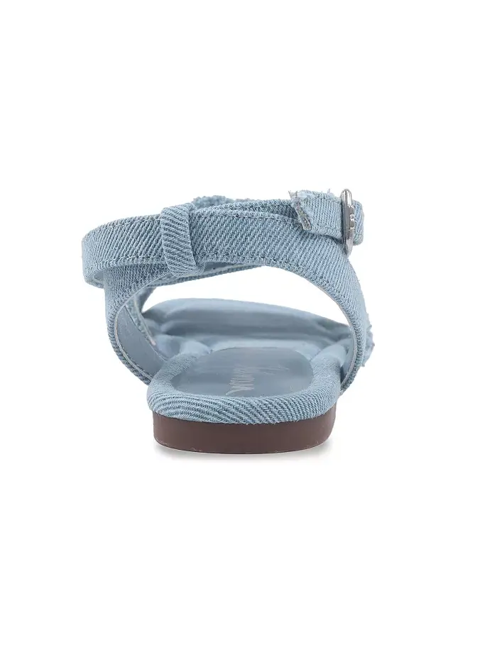 Сандалии Bella Bay Denim Bay для девочек и подростков Sam Edelman — изображение 5 из 7, джинсовый синий