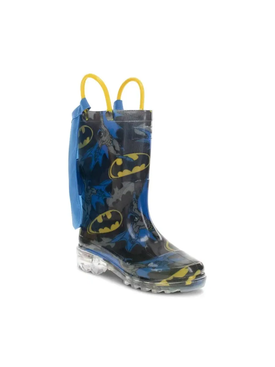 Детские резиновые сапоги с подсветкой Batman Western Chief