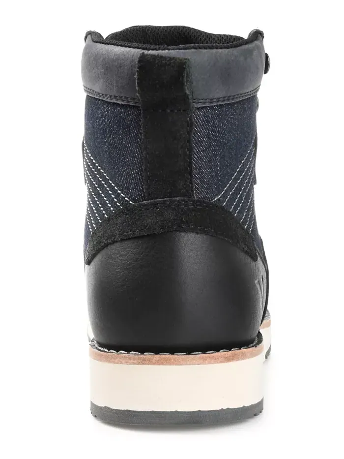 Мужские ботинки Mack 2.0 Cap Moc Toe до щиколотки Territory — изображение 4 из 10, черный