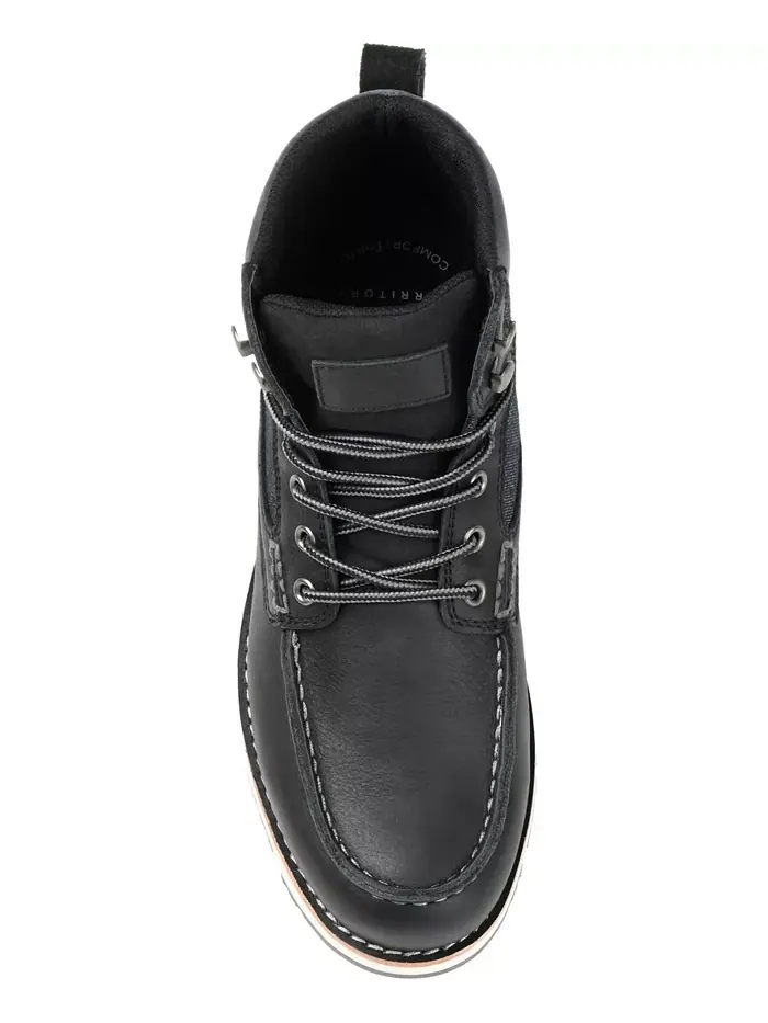 Мужские ботинки Mack 2.0 Cap Moc Toe до щиколотки Territory — изображение 5 из 10, черный