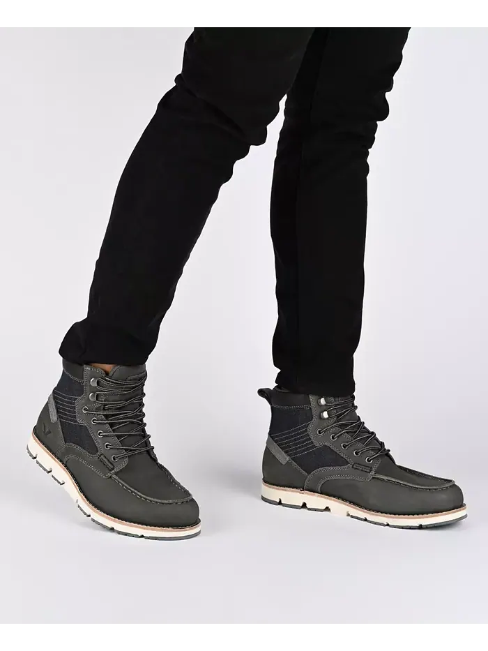 Мужские ботинки Mack 2.0 Cap Moc Toe до щиколотки Territory — изображение 10 из 10, черный