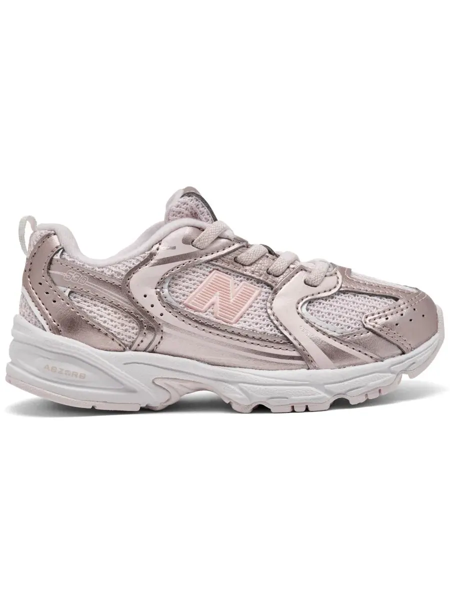 Детские кроссовки New Balance 530 Stretch Lace — изображение 2 из 6, розовый