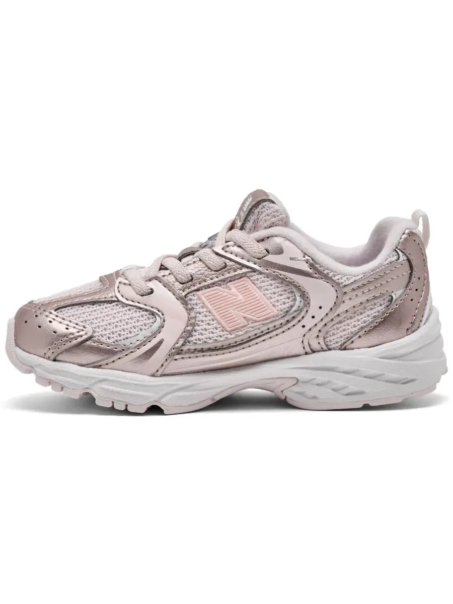Детские кроссовки New Balance 530 Stretch Lace — изображение 3 из 6, розовый