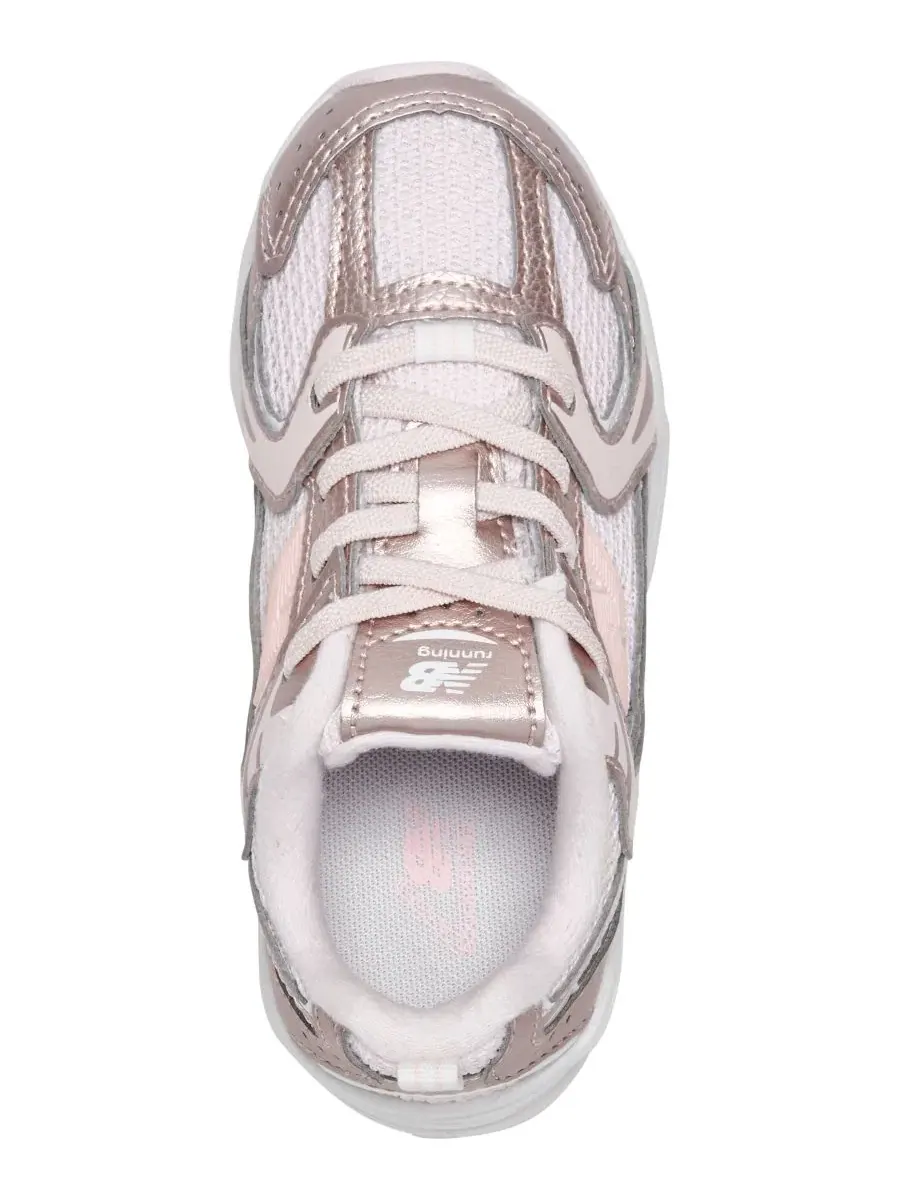 Детские кроссовки New Balance 530 Stretch Lace — изображение 5 из 6, розовый