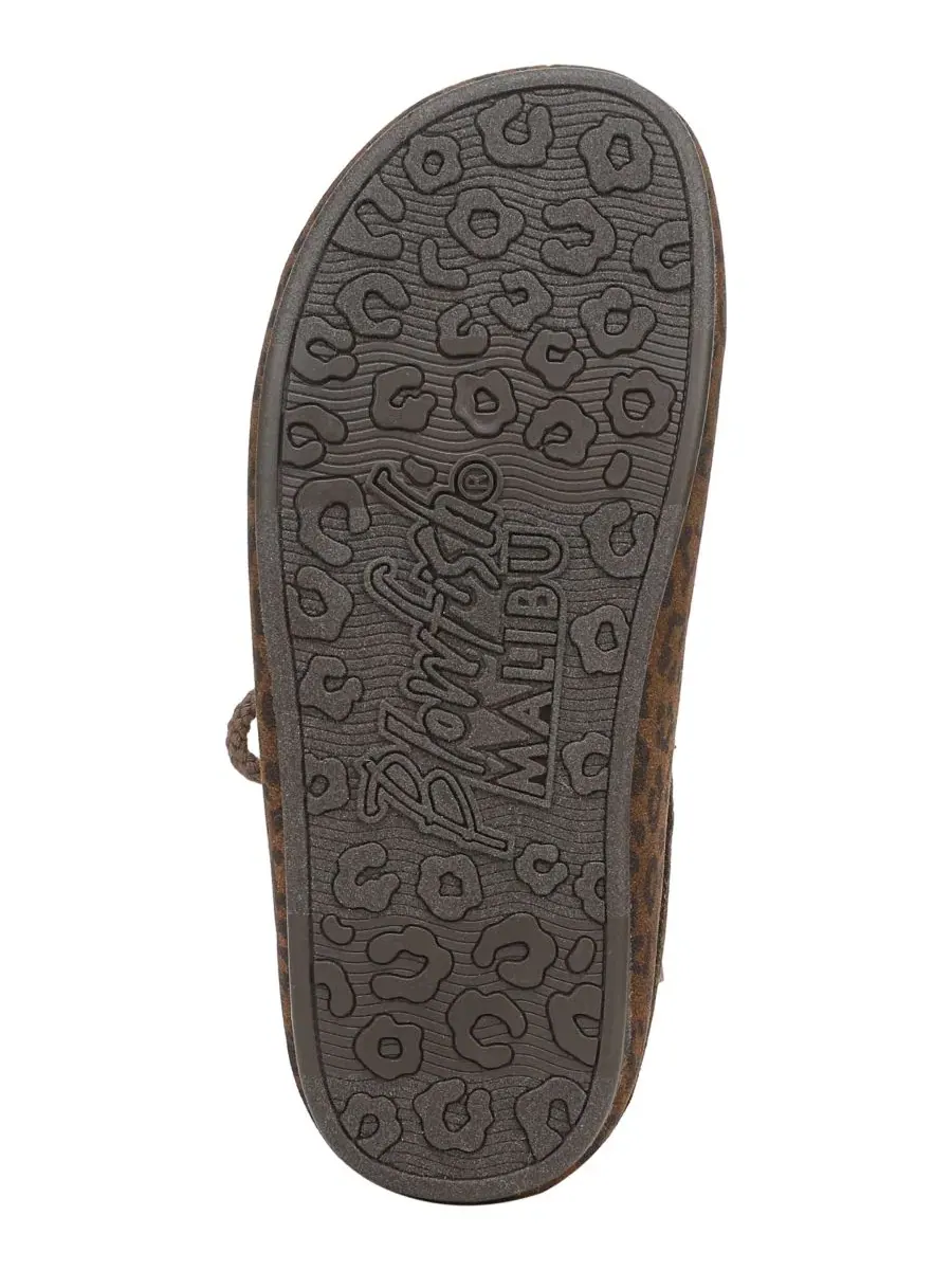Мюли женские с бисером Cairo Blowfish Malibu, Leopard Print Faux Suede — изображение 5 из 5