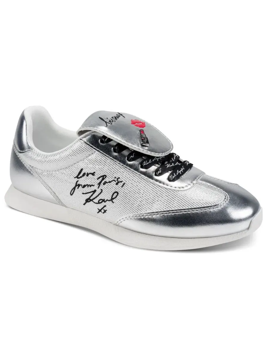 Кроссовки на шнуровке Midwood Lace-Up KARL LAGERFELD PARIS