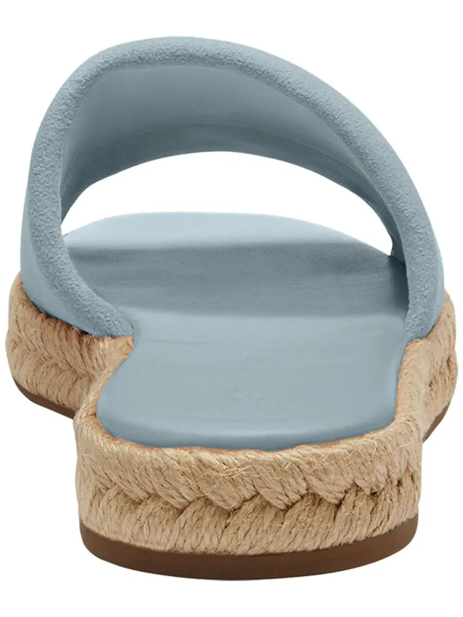 Сандалии-эспадрильи COACH Holly Espadrille Slip-On, Sea Mist Suede — изображение 3 из 5