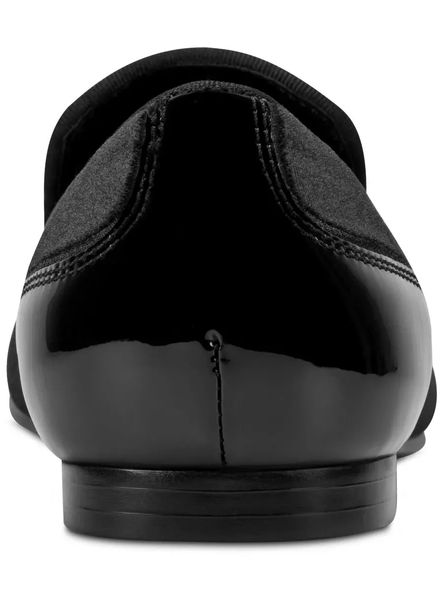 Туфли-слипоны из полиэстера Socha Velvet KARL LAGERFELD PARIS — изображение 3 из 5, черный