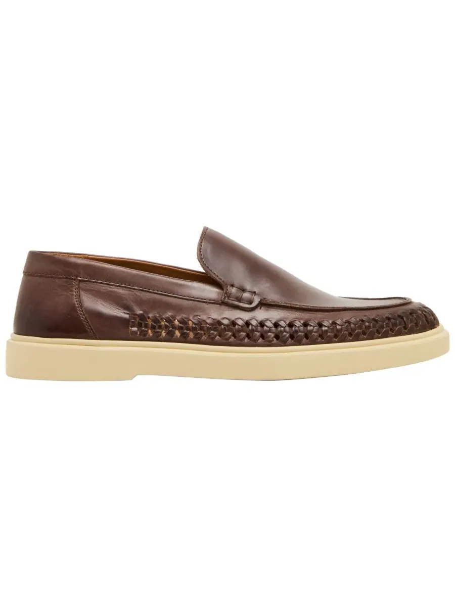 Мужские слипоны Pepper Steve Madden — изображение 2 из 7, коричневый